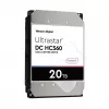 WD Ultrastar DC HC560 - harde schijf - 20TB - intern - 3.5 (8,9 cm) - SATA 6Gb/s - 7200 tpm - buffer: 512MB (0F38785)