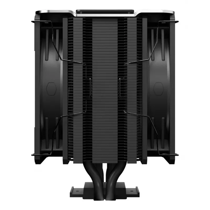 Processor-luchtkoeler Cooler Master V4 Alpha 3DHP, 120mm-ventilator, LGA1700/AM5-compatibel, zwart
