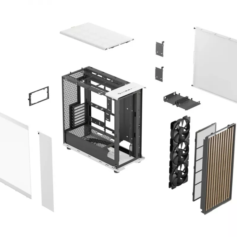 PC-behuizing Fractal Design North XL Desktop White