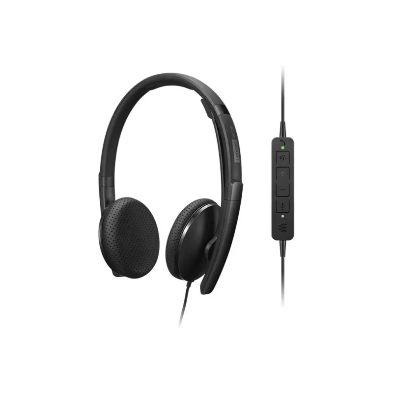 Lenovo 4XD1M45626 hoofdtelefoon/headset bedraad hoofdband USB Type-C zwart