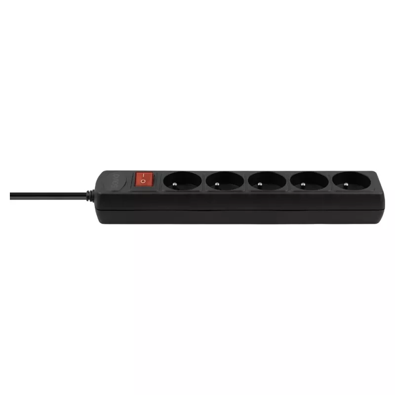 Stekkerdoos SAVIO LZ-17 — 5-voudig, 3 m kabel, geaarde stopcontacten