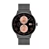 Smartwatch Colmi V89 Steel zwart met hartslagmeter, waterdicht