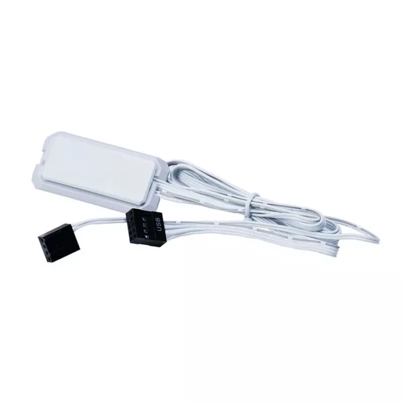 Lian Li UNI FAN SL Wireless LCD 120 Reverse Blade behuizingsventilator, ARGB, PWM, 120 mm, wit