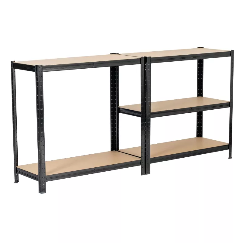 Extralink Metalen stelling 180x90x40 zwart