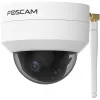 Foscam D4Z IP-beveiligingscamera voor buiten, 4 MP, 1536p, Wi-Fi AC, LAN, wit