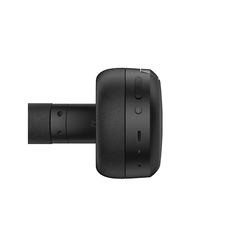 Edifier W830NB hoofdtelefoon met Bluetooth-connectiviteit, over-ear, met microfoon, ruisonderdrukking, draadloos, zwart