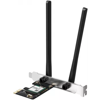 Draadloze USB-adapter MERCUSYS MA70XE AX1800 met Bluetooth 5.4 – Wi‑Fi 6 (AX1800)