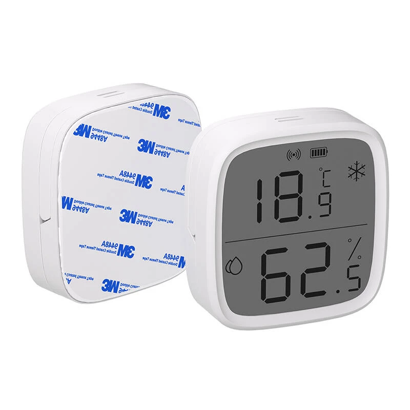 Sonoff ZigBee binnen-temperatuur- & vochtigheidssensor SNZB-02D draadloos batterij CR2450