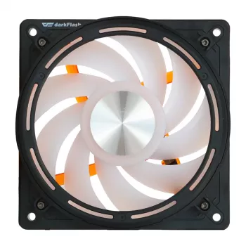 Darkflash DE8 koelventilator (zwart)