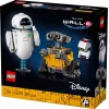 LEGO Disney Pixar 43279 WALL-E en EVE bouwset, 811 stuks, 18+