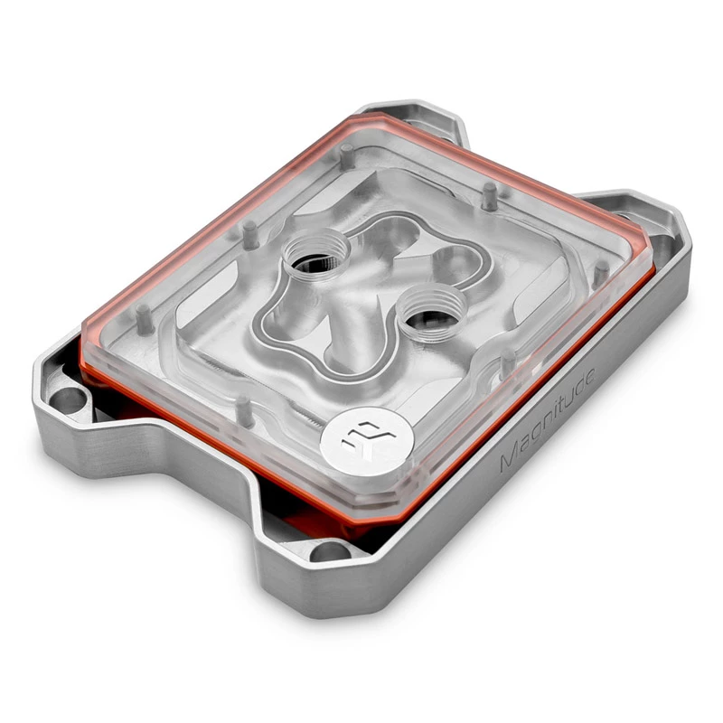 Decoratieaccessoire EK Water Blocks aluminium rood