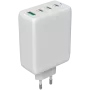 Canyon 100ACC universele snellader voor wandcontactdoos - 2x USB-C 100W - 1x USB-C 30W -