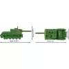 Bouwset Cobi ISU 152 – thema Tweede Wereldoorlog, 135 onderdelen, groen