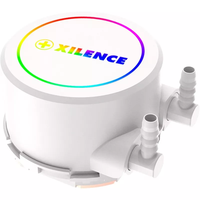 all-in-one-vloeistofkoeler XILENCE Performance A+ XC974 — 240mm radiator, 300 W TDP, wit, ARGB