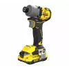 Stanley SFMCF830D2K-QW borstelloze slagschroevendraaier, 2×2,0 Ah, 3200 tpm, zwart/geel