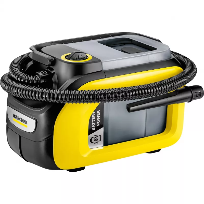 Kärcher SE 3-18 Compact tapijtreinigingsmachine, zwart, geel