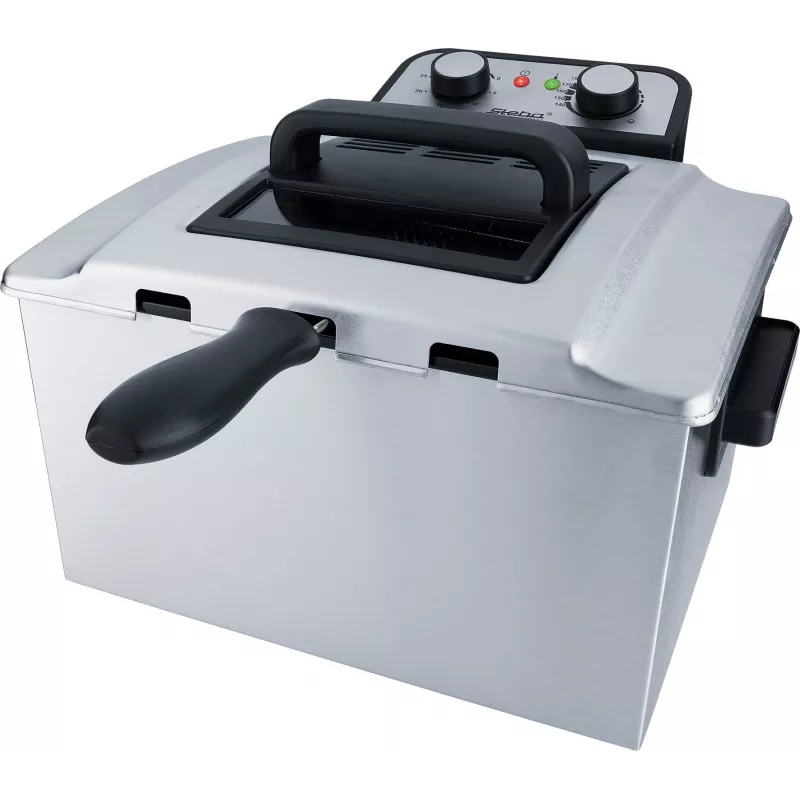 Friteuse Steba DF 300 Double 5 L 3000 W zwart roestvrij staal