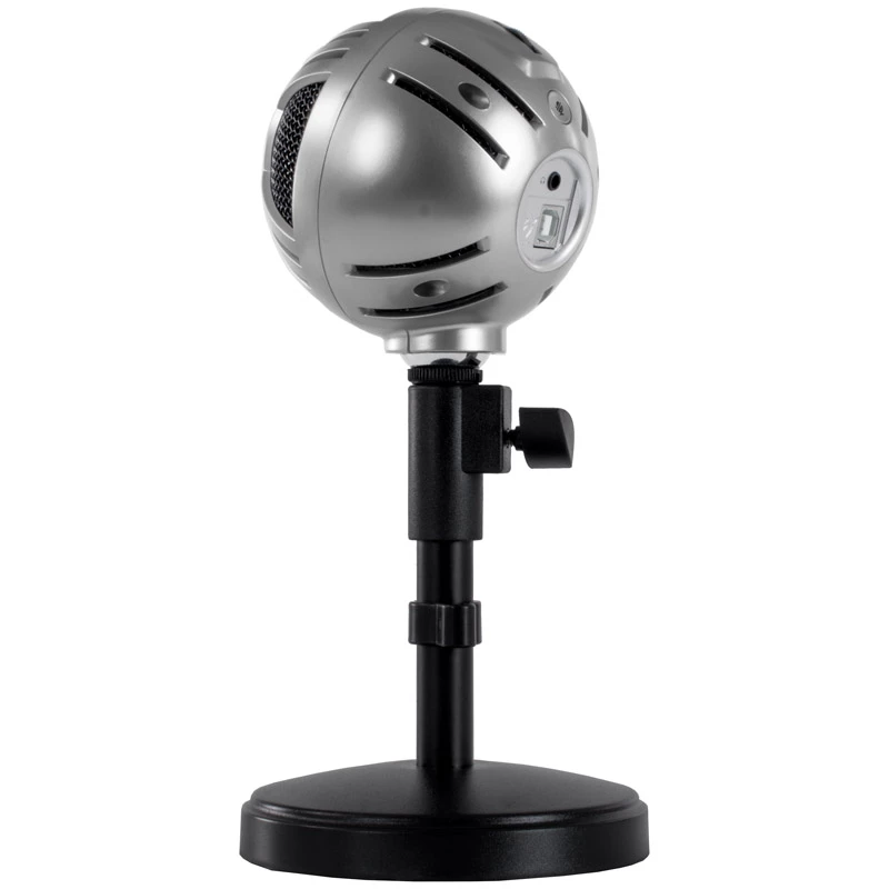 Arozzi Sfera desktopmicrofoon, USB - chroom
