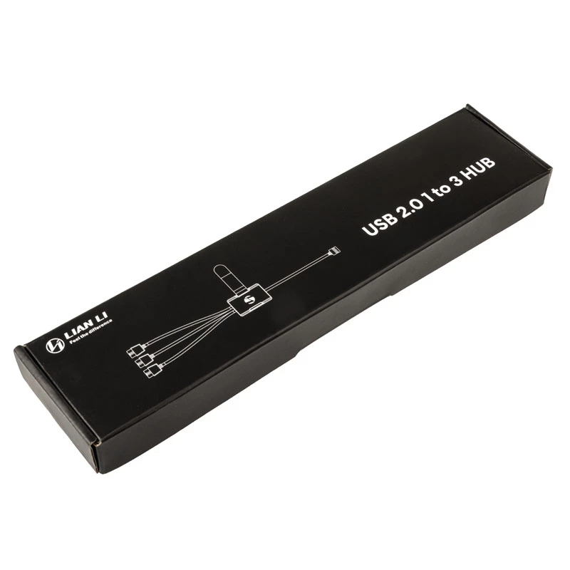 USB-hub Lian Li PW-U2HB — 3x USB-A 2.0-aansluitingen