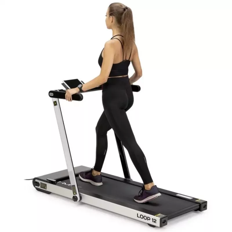 HMS LOOP12 elektrische loopband 1-12 km/h, grijs