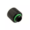 Fitting BitsPower BP-MBCPF-CC3U – messing, zwart gelakt voor computer-koelsystemen