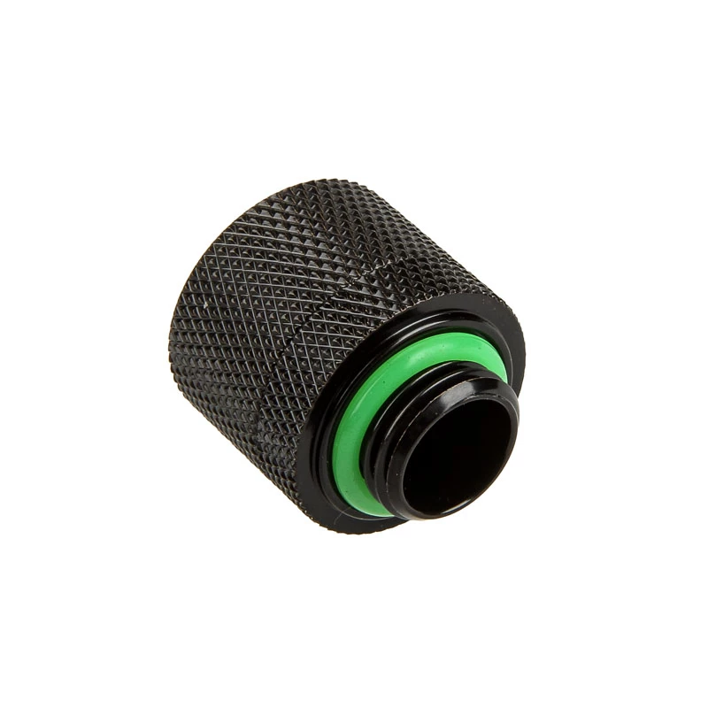 Fitting BitsPower BP-MBCPF-CC3U – messing, zwart gelakt voor computer-koelsystemen