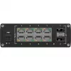 Teltonika TSW202 managed L2 gigabit ethernet (10/100/1000) Power over Ethernet (PoE) aluminium, blauw