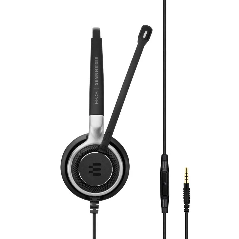 EPOS Sennheiser headset Impact SC 635 mono zwart zilver (1000642)