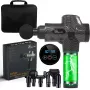 Massagepistool Extralink MSG-01-PRO 3800 t/min 6 opzetstukken