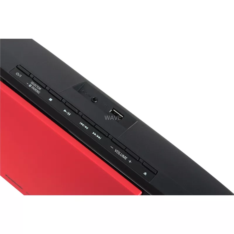 Panasonic SC-HC304 HiFi-CD-speler rood