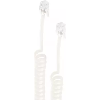 shiverpeaks BS70133 - 2 m - wit - stekker - stekker - rond (BS70133)