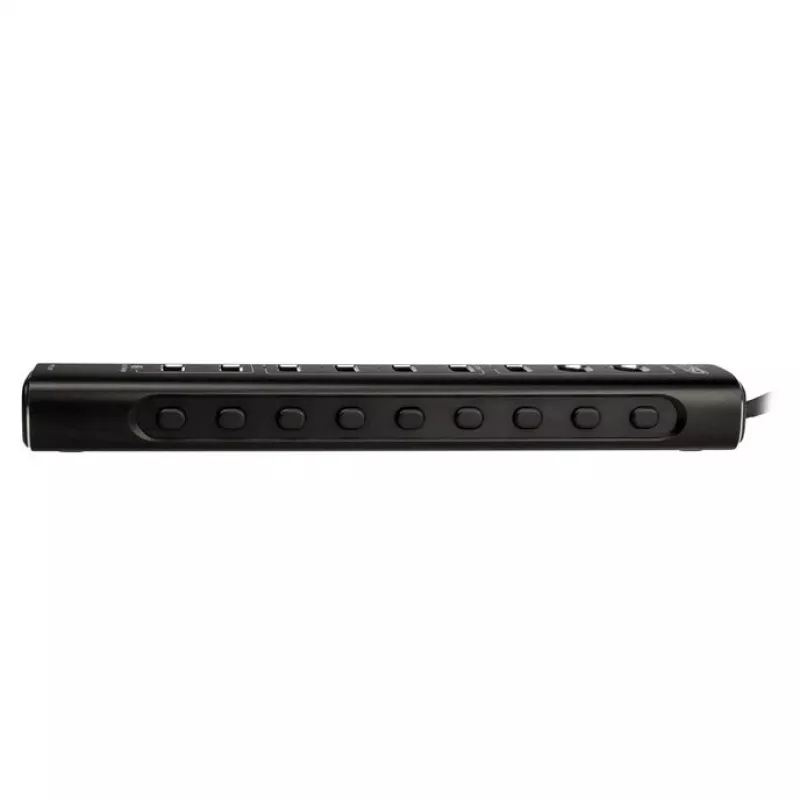 Nitro Concepts UH1, 10-poorts hybride USB-hub, USB 3.2