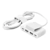 USB Type-C-hub Belkin BUZ001bt2MWHB7 2m wit