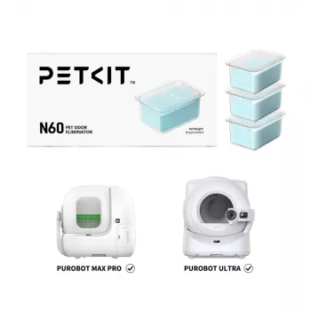 Petkit kattenbak Purobot Ultra luchtverfrisser N60 3 stuks (P9224)