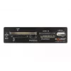 DeLOCK 91708 kaartlezer USB 2.0 intern zwart grijs CF SD MicroSD
