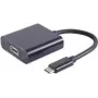 USB-grafische adapter ShiverPeaks BS14-05001 USB 3.2 Gen 1 Type-C zwart