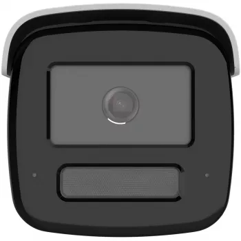 Hikvision Pro Series 4 MP Smart Hybrid Light met ColorVu vast gemonteerde bullet-netwerkcamera