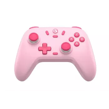 Draadloze gamecontroller GameSir T4n Lite roze – compatibel met Nintendo Switch, Bluetooth draadloos, bewegingssensor-ondersteuning