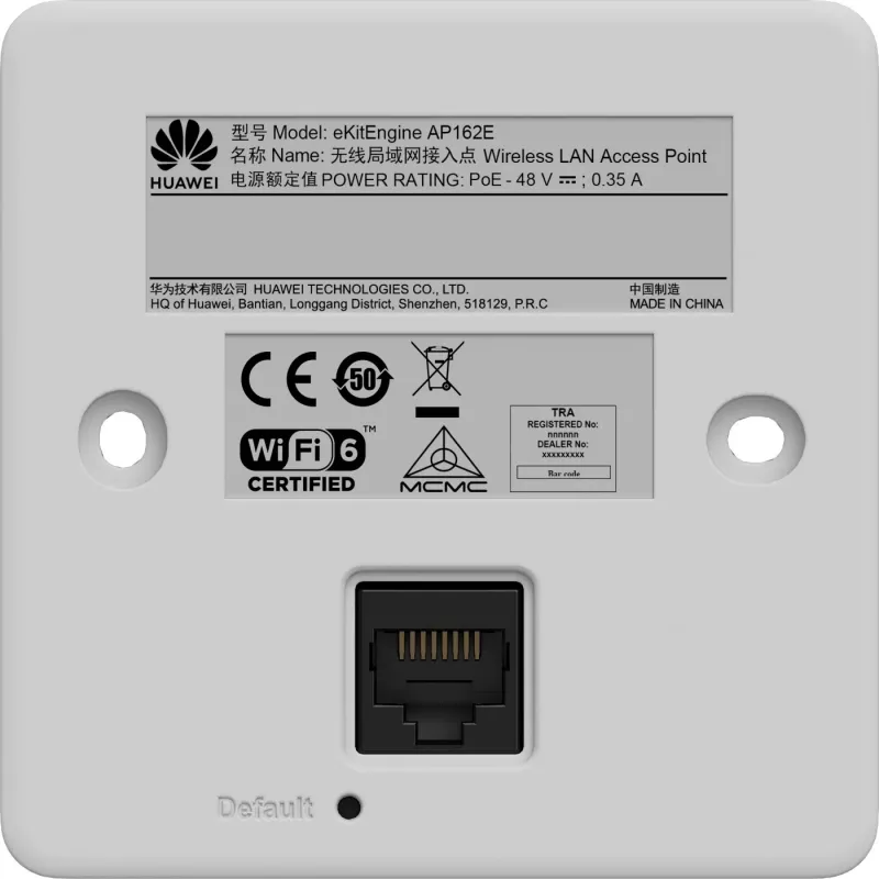 Huawei AP162E - WiFi6 binnen dualband-AP - intelligente antenne