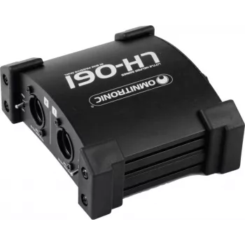 Passieve DI-box Omnitronic LH-061 PRO — 2-kanaals DI-box voor symmetrische uitgangen