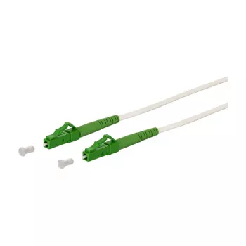 METZ CONNECT OpDAT patchkabel LC-S APC/LC-S APC OS2 wit 1,0 m
