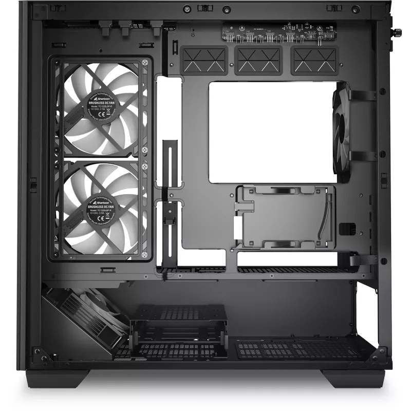 PC-behuizing Sharkoon Elite Shark CM100 tower Micro-ATX, zonder voeding, zwart