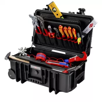Monteurswerkzeugset Knipex 00 21 33 S 17 gereedschappen rood geel