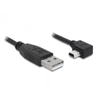 USB-kabel DeLOCK 82684 USB 2.0 5m USB A mini-USB B zwart