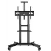 TV-standaard ONKRON TS1571-B voor 32–75 inch televisies, zwart, compatibele VESA-patronen