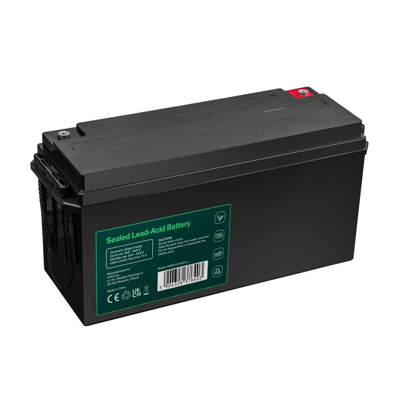 Accu AGM VRLA 12V 250Ah IP54