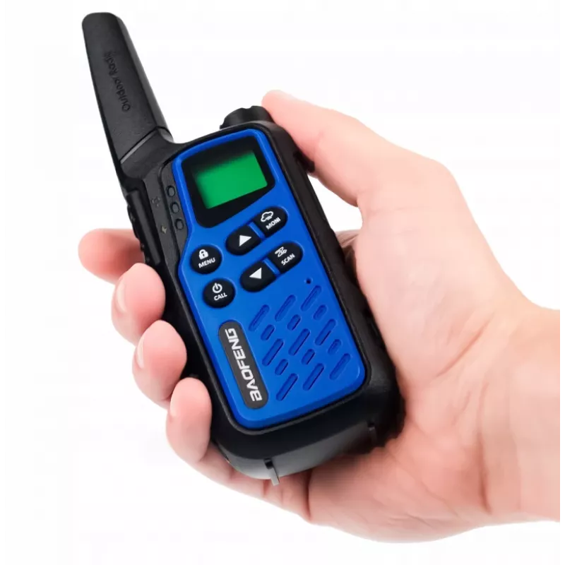 Walkietalkie Baofeng BF-T25E blauw, 2 stuks