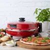 Pizzamaker Petra PT5666VDE Bella Pizza 1200 W antiaanbaklaag, tafel-pizzaoven