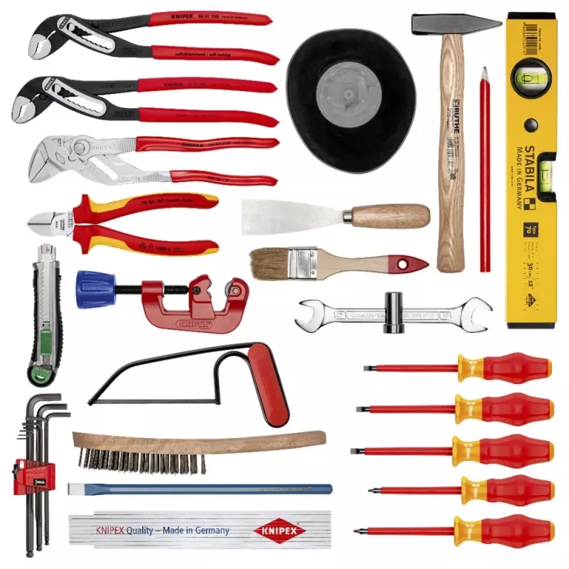 Monteursgereedschapset Knipex 00 21 06 HK S 31 gereedschap
