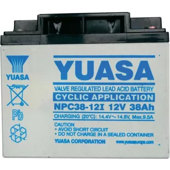 Loodaccu Yuasa NPC38-12 12V 38Ah